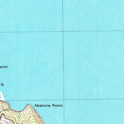 United States Geological Survey Santa Catalina East, CA (1943, 24000-Scale) digital map
