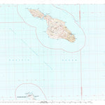 United States Geological Survey Santa Catalina Island, CA (1981, 100000-Scale) digital map