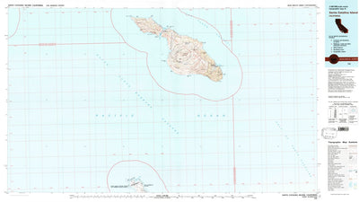 United States Geological Survey Santa Catalina Island, CA (1981, 100000-Scale) digital map