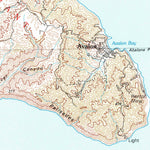 United States Geological Survey Santa Catalina Island, CA (1981, 100000-Scale) digital map