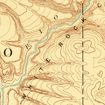 United States Geological Survey Santa Clara, NM (1892, 125000-Scale) digital map