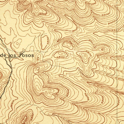 United States Geological Survey Santa Clara, NM (1892, 125000-Scale) digital map