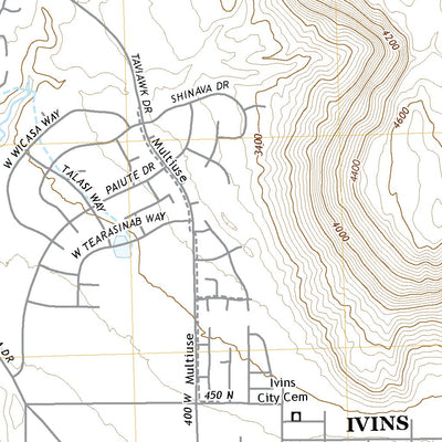 Santa Clara, UT (2020, 24000-Scale) Map by United States Geological ...