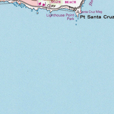 United States Geological Survey Santa Cruz, CA (1954, 24000-Scale) digital map