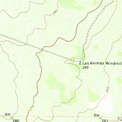 United States Geological Survey Santa Elena NW, TX (1972, 24000-Scale) digital map