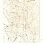 United States Geological Survey Santa FE, NM (1889, 125000-Scale) digital map