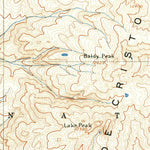 United States Geological Survey Santa FE, NM (1889, 125000-Scale) digital map