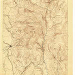 United States Geological Survey Santa FE, NM (1894, 125000-Scale) digital map