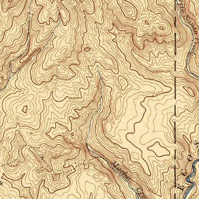 United States Geological Survey Santa FE, NM (1894, 125000-Scale) digital map