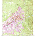 United States Geological Survey Santa FE, NM (1952, 24000-Scale) digital map