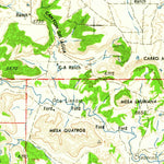 United States Geological Survey Santa FE, NM (1958, 250000-Scale) digital map