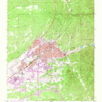 United States Geological Survey Santa FE, NM (1961, 24000-Scale) digital map