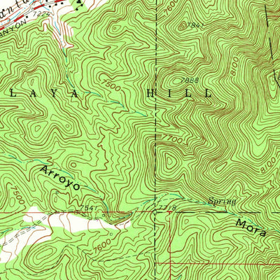 United States Geological Survey Santa FE, NM (1961, 24000-Scale) digital map