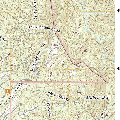 United States Geological Survey Santa Fe, NM (2020, 24000-Scale) digital map