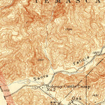 United States Geological Survey Santa Felicia Canyon, CA (1935, 24000-Scale) digital map