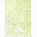 United States Geological Survey Santa, ID (1990, 24000-Scale) digital map
