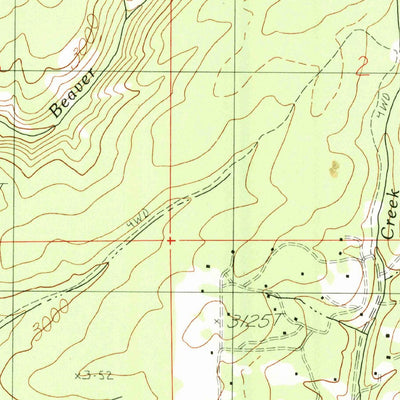 United States Geological Survey Santa, ID (1990, 24000-Scale) digital map
