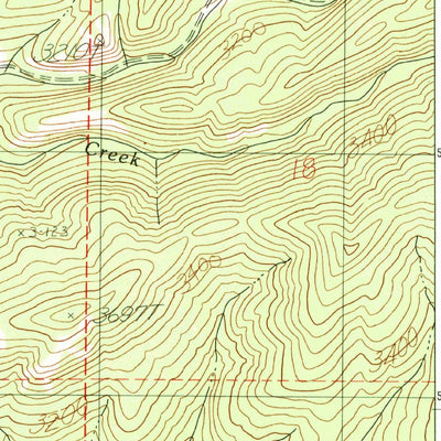 United States Geological Survey Santa, ID (1990, 24000-Scale) digital map