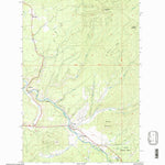United States Geological Survey Santa, ID (1995, 24000-Scale) digital map