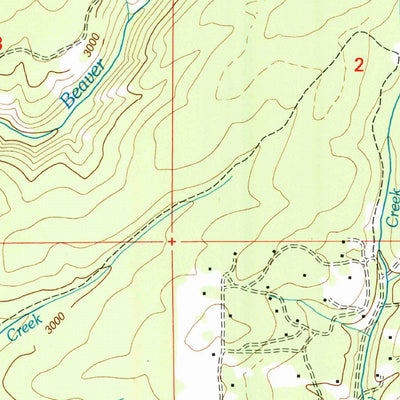 United States Geological Survey Santa, ID (1995, 24000-Scale) digital map