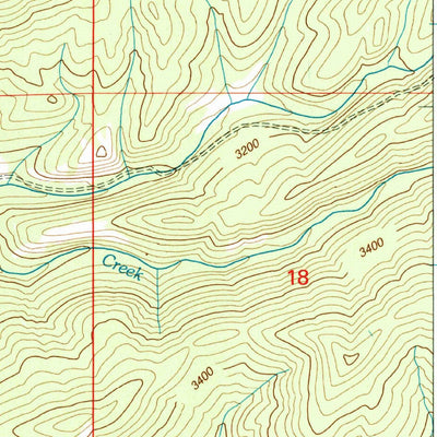 United States Geological Survey Santa, ID (1995, 24000-Scale) digital map