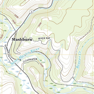 United States Geological Survey Santa, ID (2020, 24000-Scale) digital map