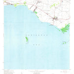 United States Geological Survey Santa Isabel, PR (1960, 20000-Scale) digital map