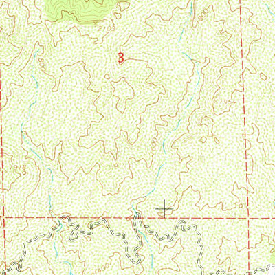 United States Geological Survey Santa Margarita Lake, CA (1967, 24000-Scale) digital map