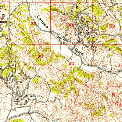 United States Geological Survey Santa Maria, CA (1947, 62500-Scale) digital map