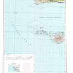 United States Geological Survey Santa Maria, CA (1956, 250000-Scale) digital map