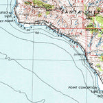 United States Geological Survey Santa Maria, CA (1956, 250000-Scale) digital map