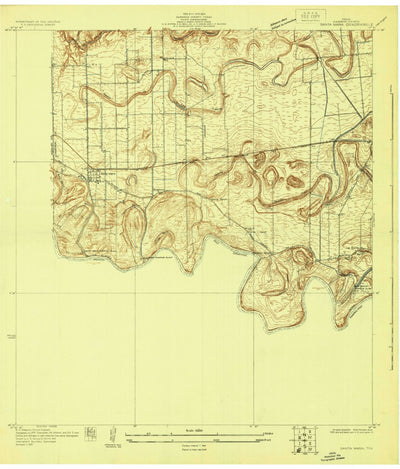 United States Geological Survey Santa Maria, TX (1929, 24000-Scale) digital map