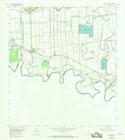 United States Geological Survey Santa Maria, TX (1956, 24000-Scale) digital map