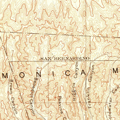 United States Geological Survey Santa Monica, CA (1896, 62500-Scale) digital map