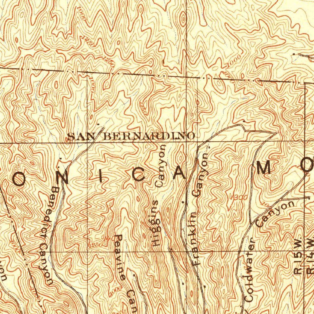Santa Monica, CA (1898, 62500-Scale) Map by United States Geological ...