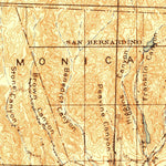United States Geological Survey Santa Monica, CA (1921, 62500-Scale) digital map