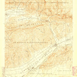 United States Geological Survey Santa Paula, CA (1903, 62500-Scale) digital map