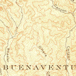 United States Geological Survey Santa Paula, CA (1903, 62500-Scale) digital map