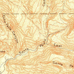 United States Geological Survey Santa Paula, CA (1903, 62500-Scale) digital map