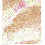 United States Geological Survey Santa Paula, CA (1951, 24000-Scale) digital map