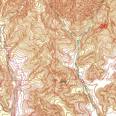 United States Geological Survey Santa Paula, CA (1951, 24000-Scale) digital map