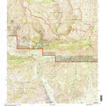United States Geological Survey Santa Paula Peak, CA (1995, 24000-Scale) digital map