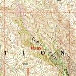 United States Geological Survey Santa Paula Peak, CA (1995, 24000-Scale) digital map