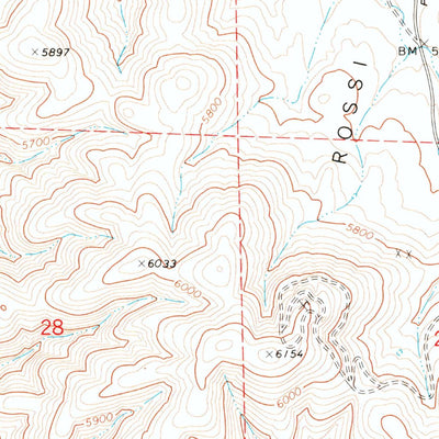 United States Geological Survey Santa Renia Fields, NV (1970, 24000-Scale) digital map