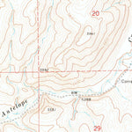 United States Geological Survey Santa Renia Fields, NV (1970, 24000-Scale) digital map