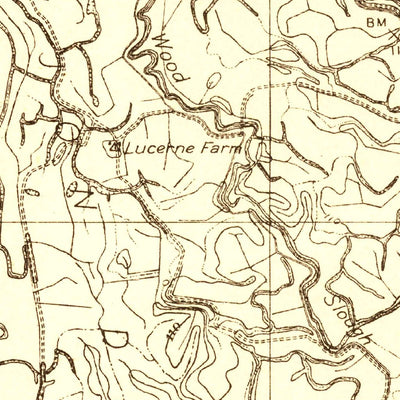 United States Geological Survey Santa Rita Bridge, CA (1920, 31680-Scale) digital map