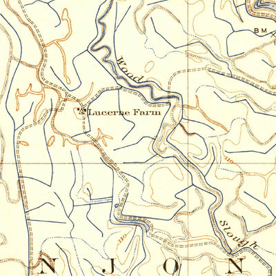 United States Geological Survey Santa Rita Bridge, CA (1922, 31680-Scale) digital map
