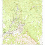 United States Geological Survey Santa Rita Mine, NM (1951, 24000-Scale) digital map