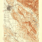 United States Geological Survey Santa Rosa, CA (1944, 62500-Scale) digital map