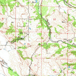 United States Geological Survey Santa Rosa, CA (1954, 62500-Scale) digital map